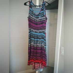 Long maxi multicolor dress